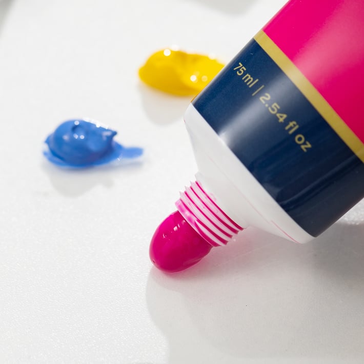 Deli Acrylic paint Finenolo, 75 ml, pink