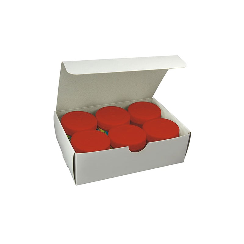 Milan Tempera paint, bright red, 40 ml, 6 pcs