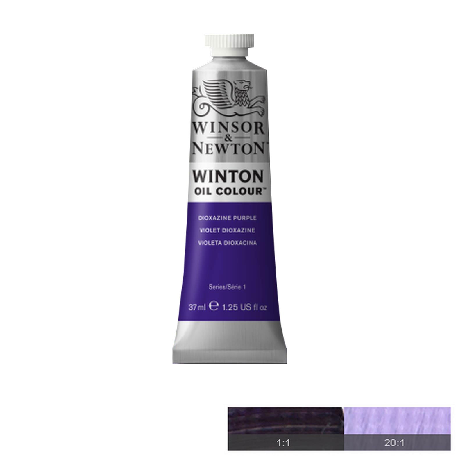 Winton Oil Paint, Dioxazine Purple, 37 ml