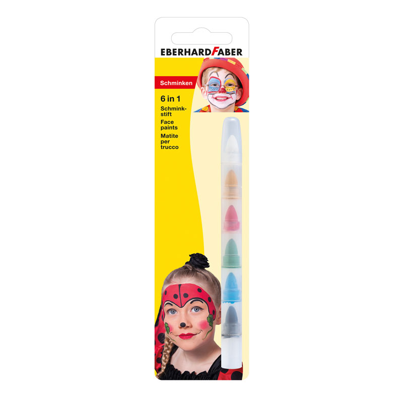 Eberhard Faber Face Pastels, mini, 6 colors