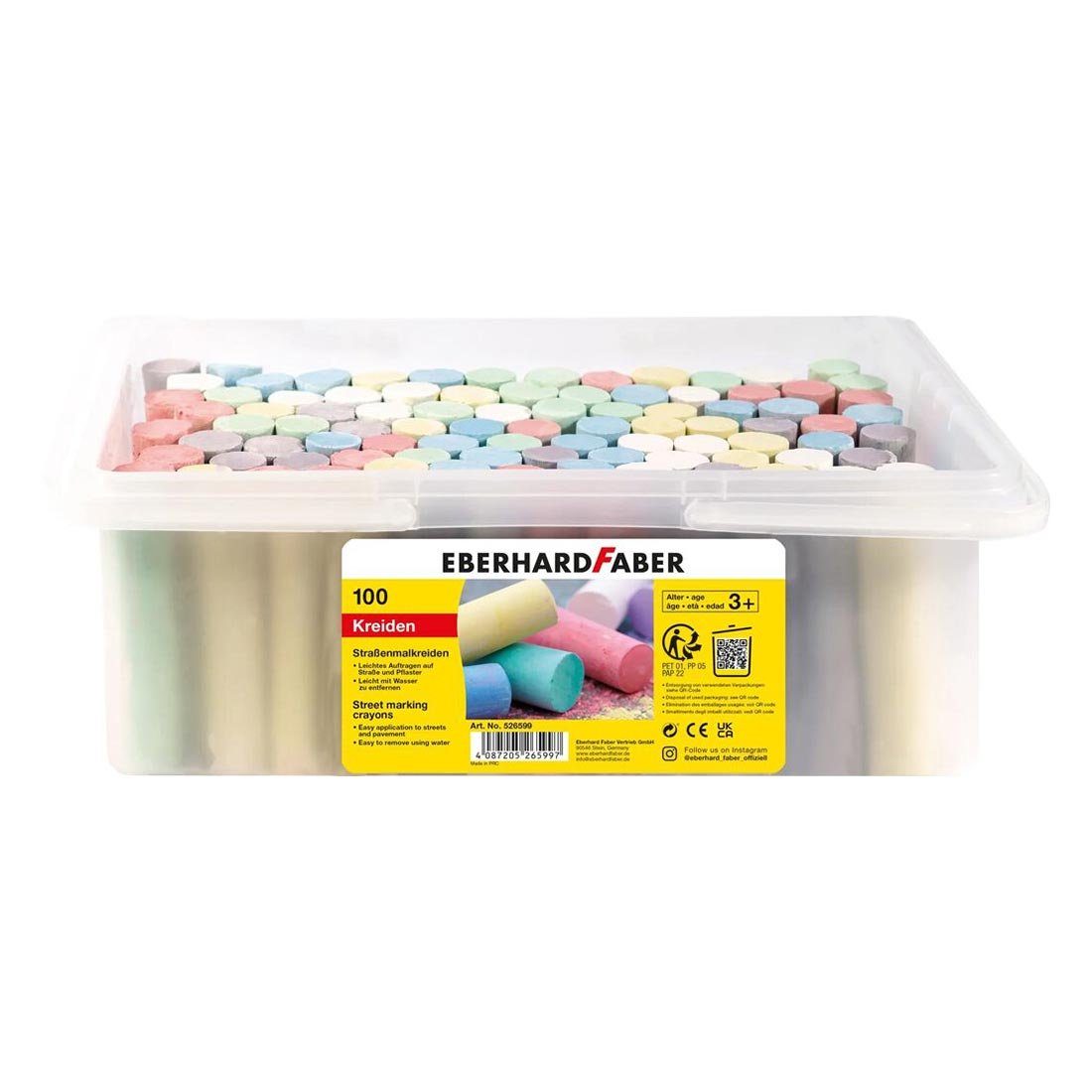 Eberhard Faber Chalk, 100 pcs