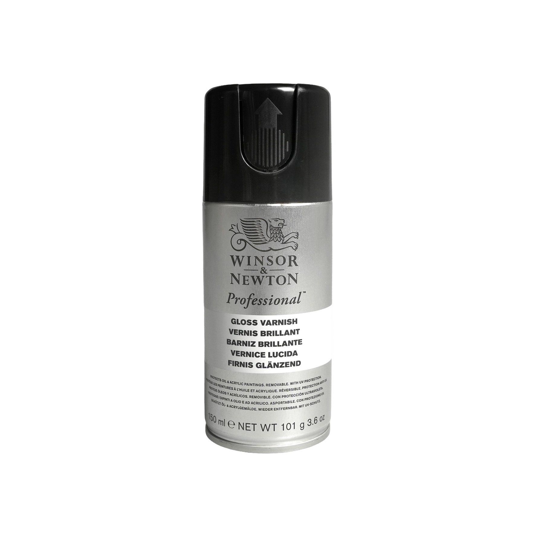 Spray varnish for acrylic and oil paints, glossy, 150 ml