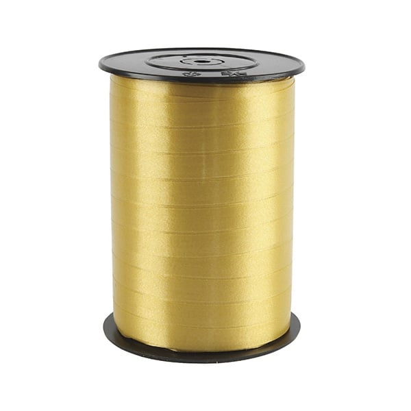Creativ Company Ribbon, glossy, 10 mm, 250 m, gold