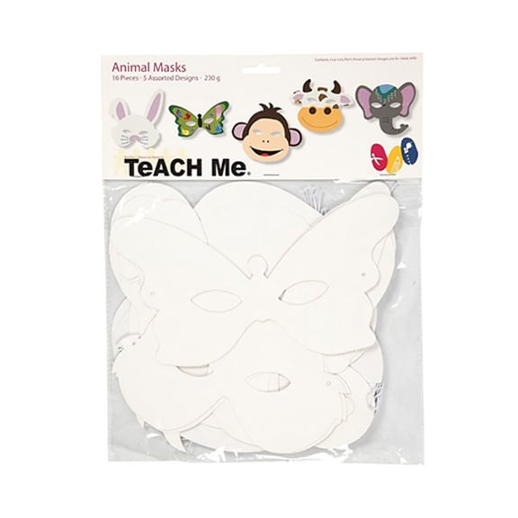 Creativ Company Animal mask for decoration, 16 pcs