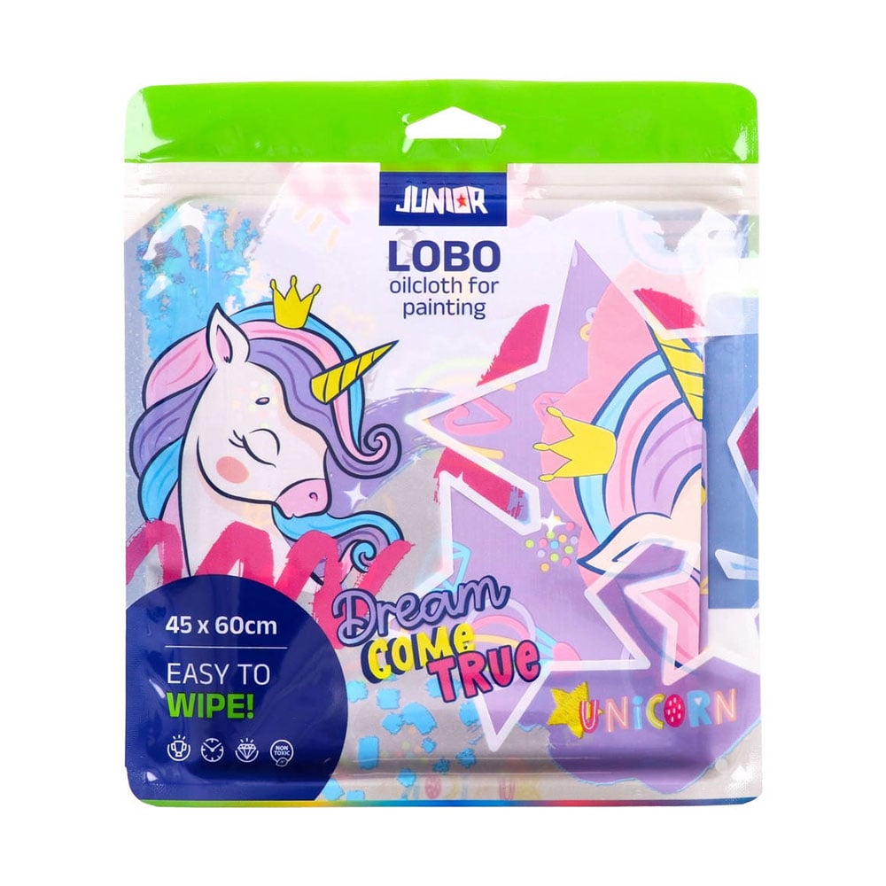 Junior Lobo Drawing Mat, unicorn, 45 x 60 cm