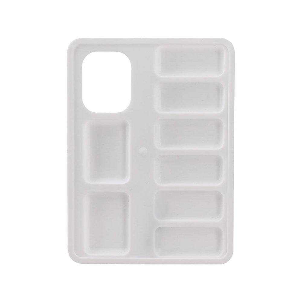 Sazio Bela Painting Palette, rectangular, plastic, white