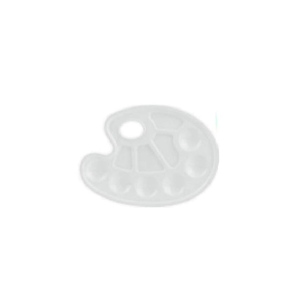 Statovac Leni Painting Palette, round, PVC, assorted, 1 pc
