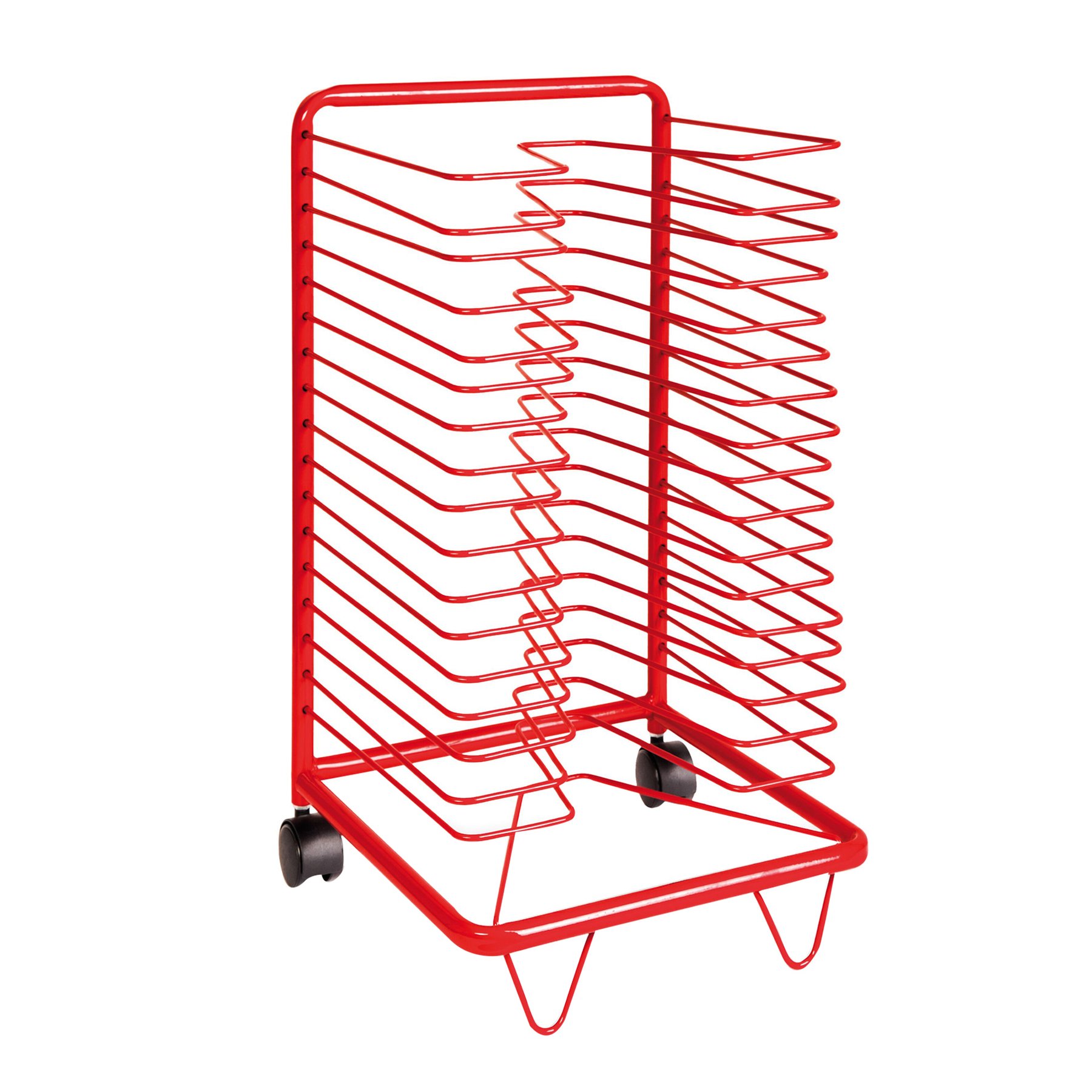 Nowa Szkola Drying Rack for Paintings, Mobile, 17 Levels