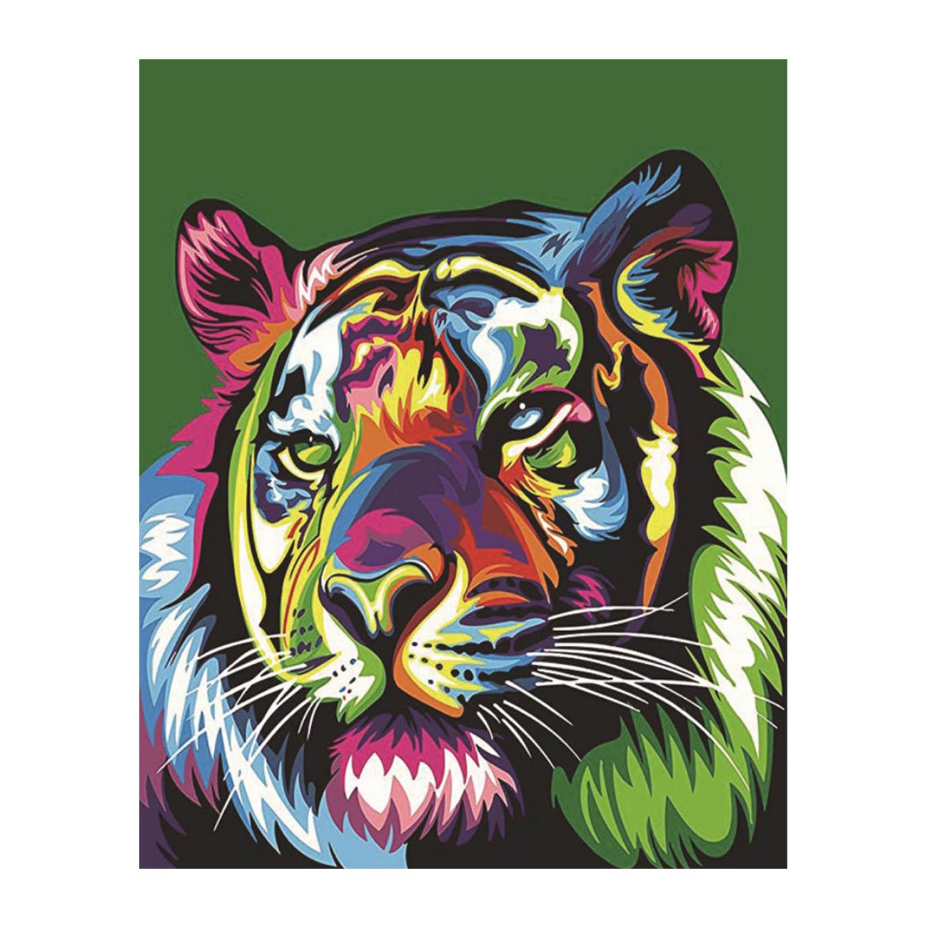 Foska Painting set by numbers Tiger, 40 x 50 cm