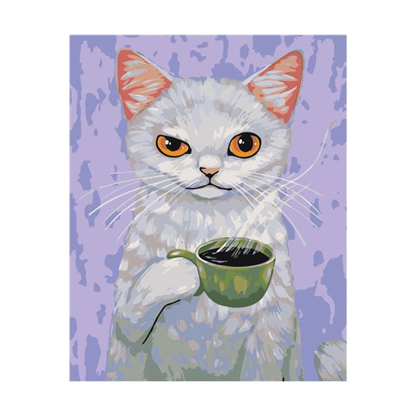 Foska Paint by numbers kit Grumpy, 40 x 50 cm