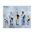 Foska Paint-by-numbers set Zebras, 40 x 50 cm