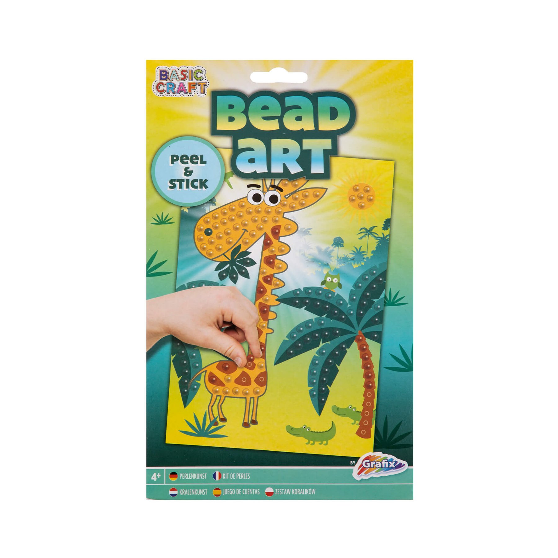Moxy Bead Colouring Book - Giraffe, A5