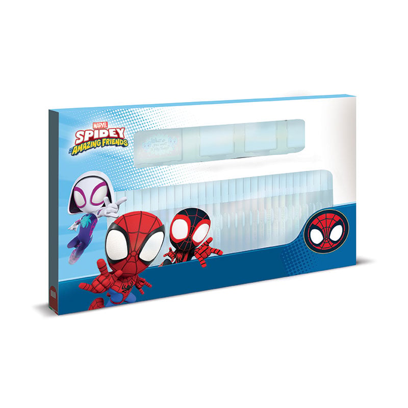 Multiprint Drawing set Spidey, with 36 markers