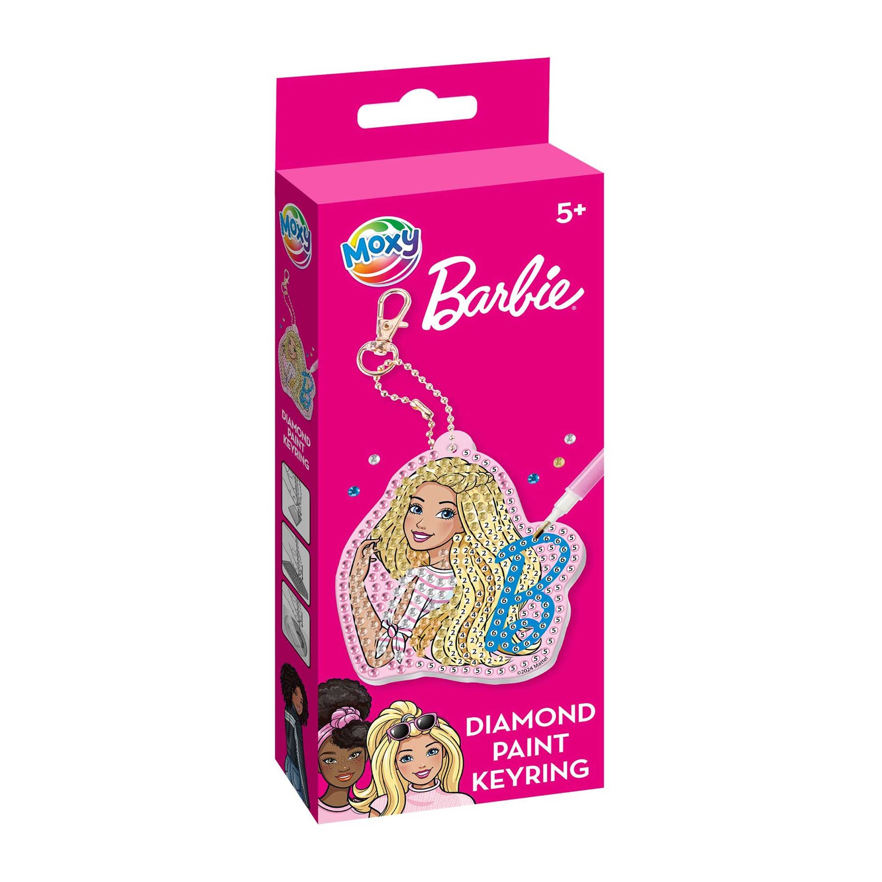 Moxy Bead keychain Barbie