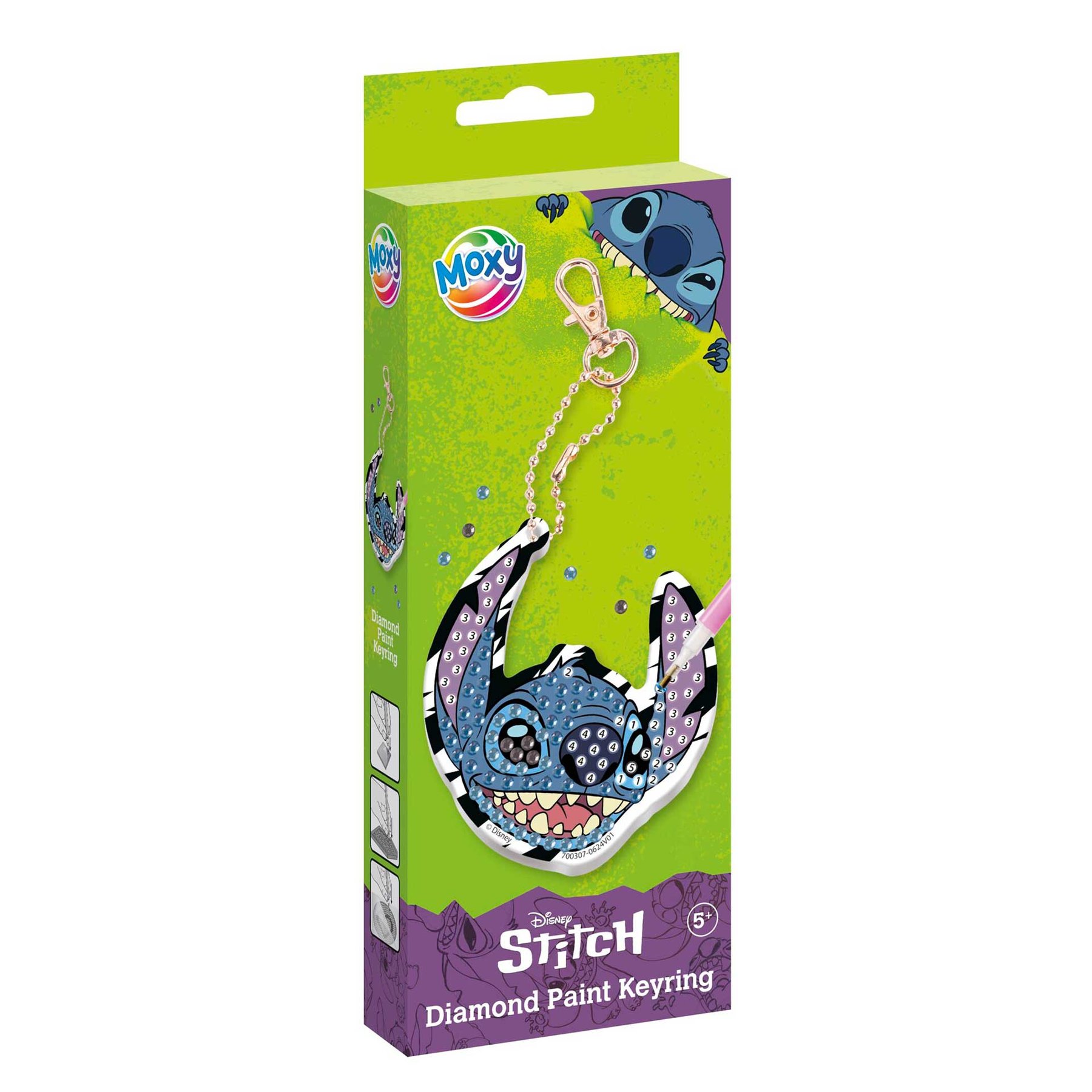 Moxy Bead Keychain Stitch