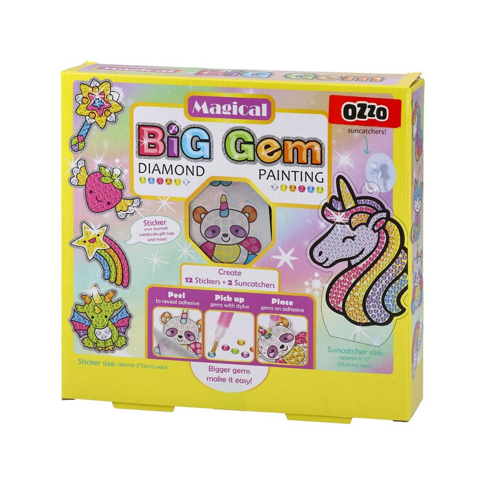 Ozzo Bead Art Stickers, unicorn