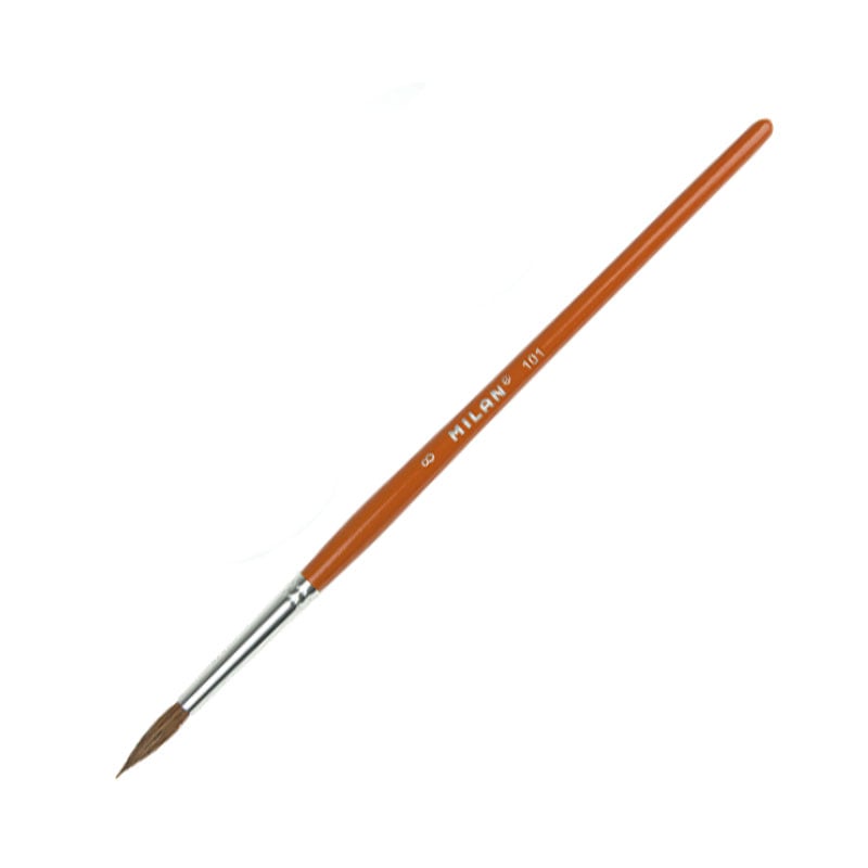 Milan Paintbrush 101, No.000, round