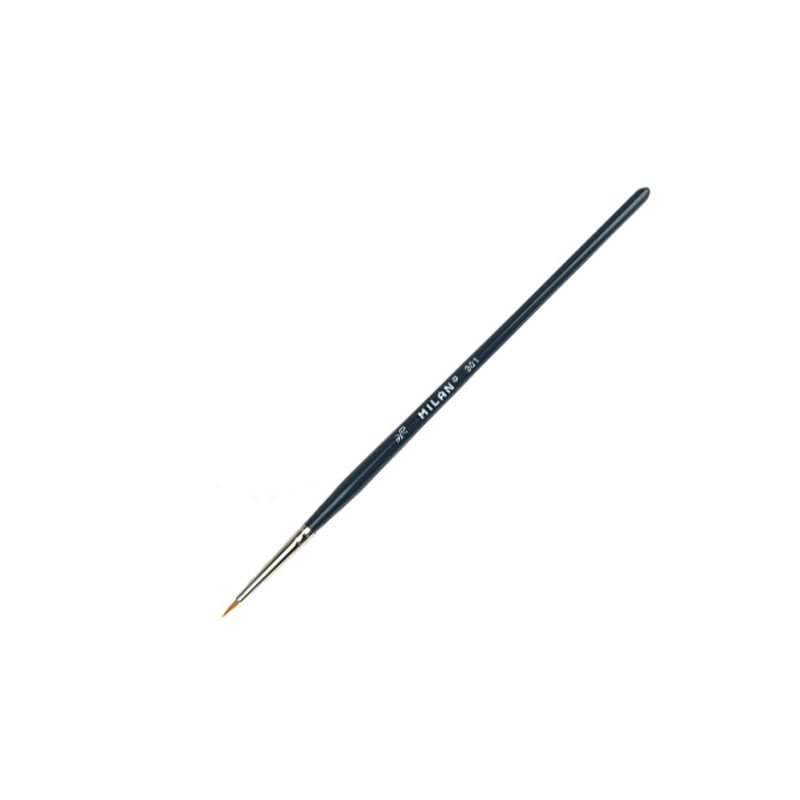 Milan Paint Brush 301, size 2/0, round, 12 pcs