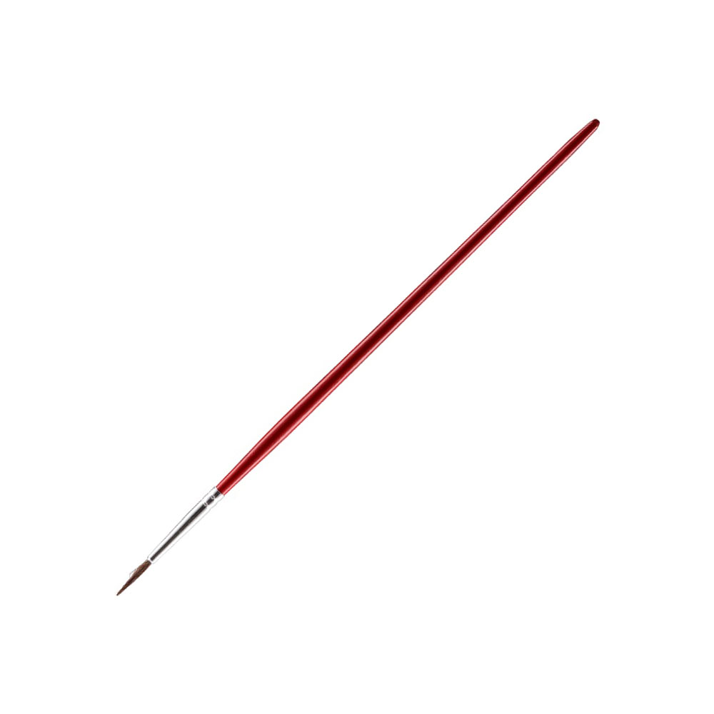 Junior Ruby Paint Brush, No. 00, Round