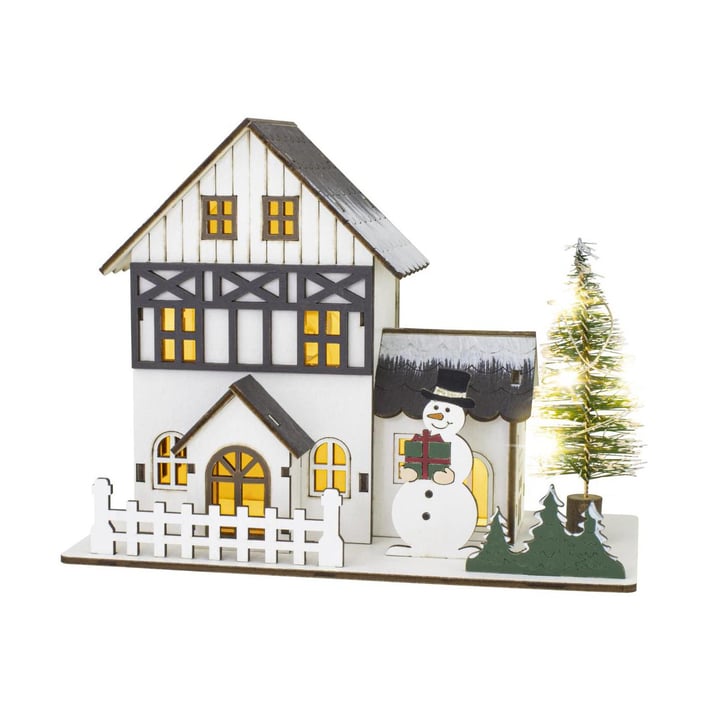 Retlux Christmas decoration RXL 465 - House with snowman