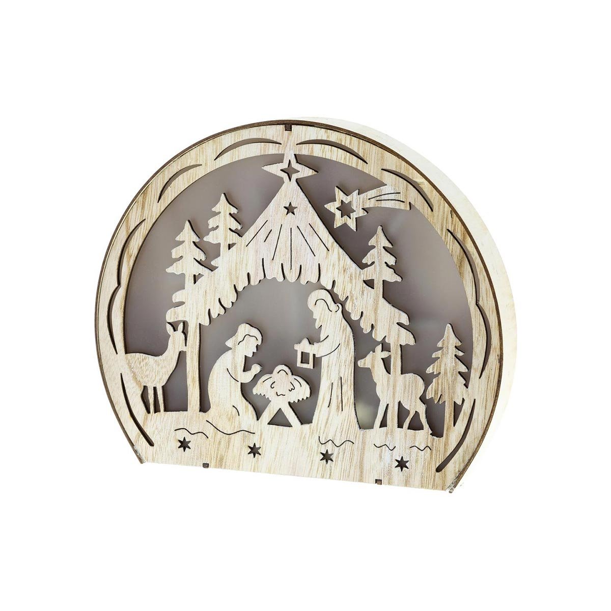 Retlux Christmas decoration RXL 331 - Nativity scene, yellow