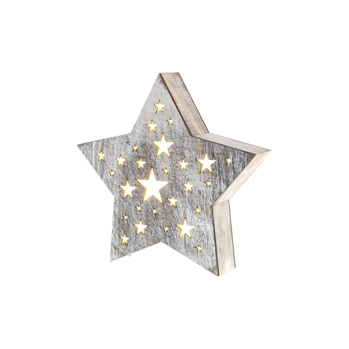 Retlux Christmas decoration RXL 347 - Star, small, grey