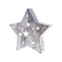 Retlux Коледна украса RXL 348 - Звезда, голяма, сива