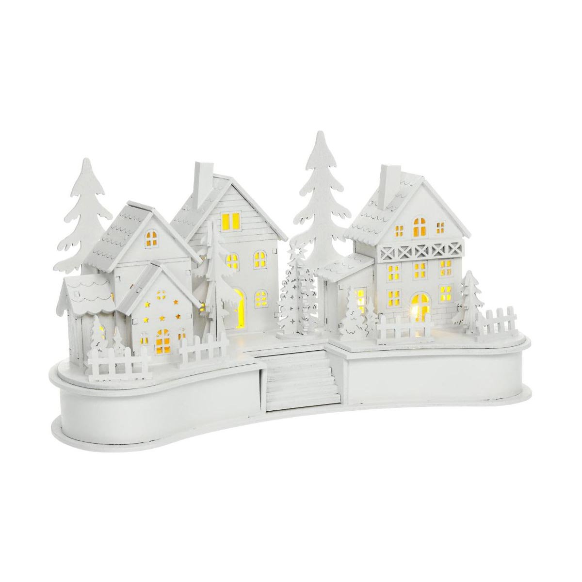 Retlux Christmas decoration RXL 407 - Christmas village, white