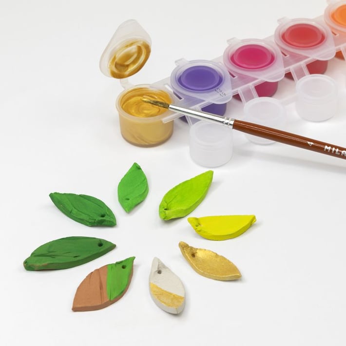 Milan Modeling clay, natural, 400 g, white