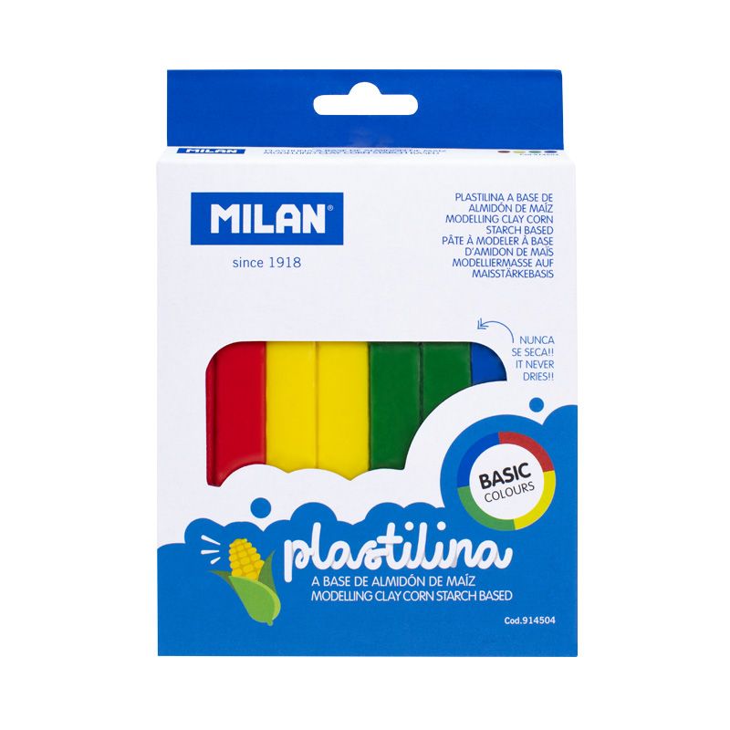 Milan Modeling clay, 330 g, 4 colors