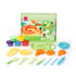 Deli Modeling Dough Set Genius, 240 g, 6 colors, with 14 accessories