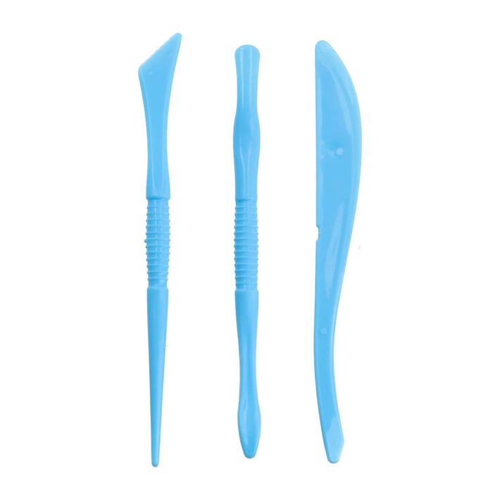 SAZIO BLADE KNIVES FOR MODELIZATION PLASTIC 3PCS