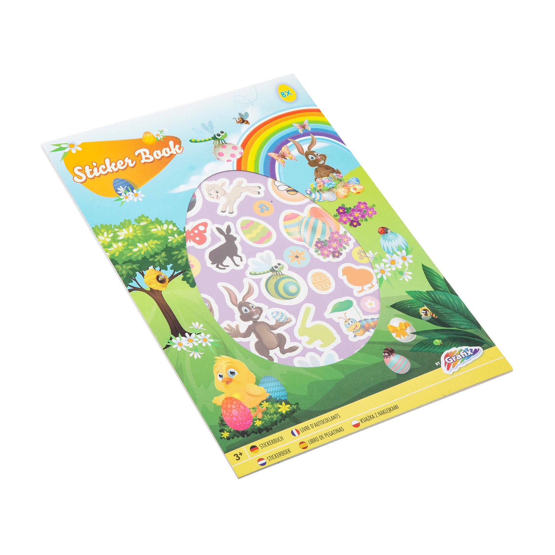 Moxy Sticker book, Easter motifs, A4