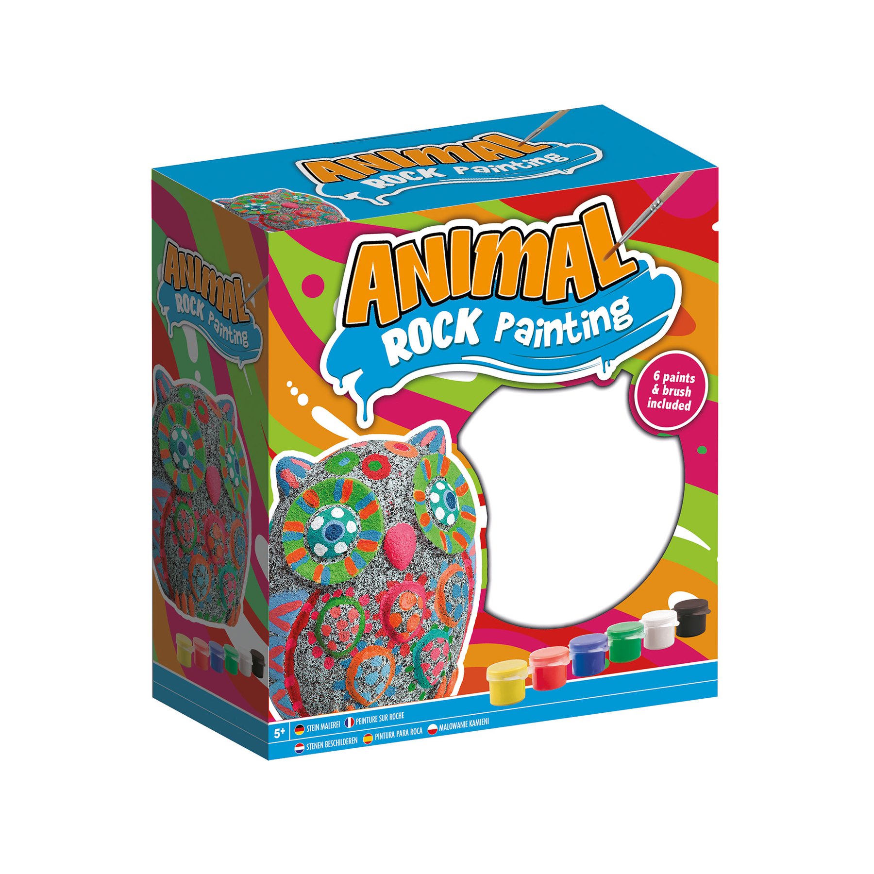 Moxy DIY Set Rock Painting Owl