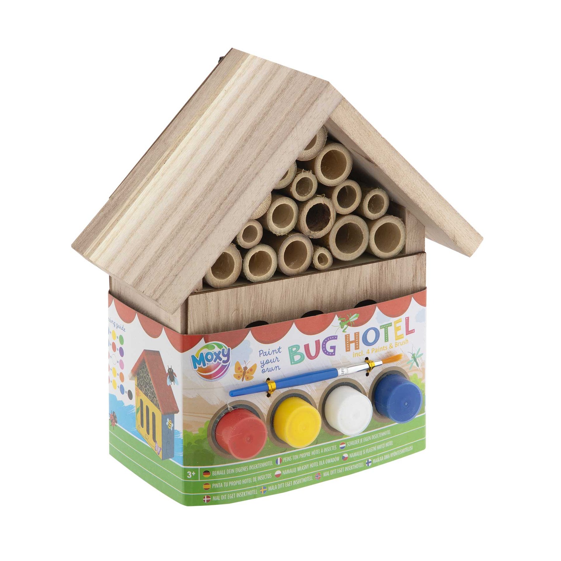 Moxy Insect hotel, with brush and paints included