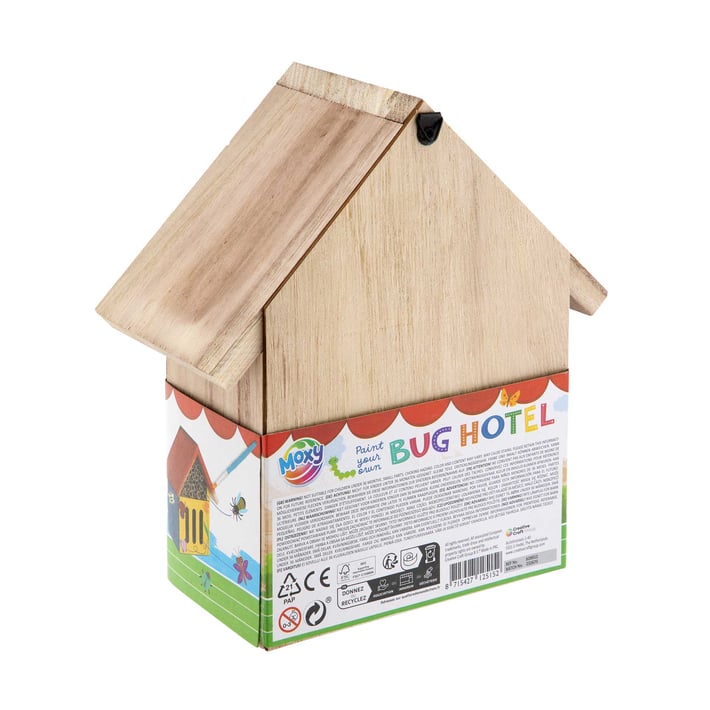 Moxy Insect hotel, with brush and paints included
