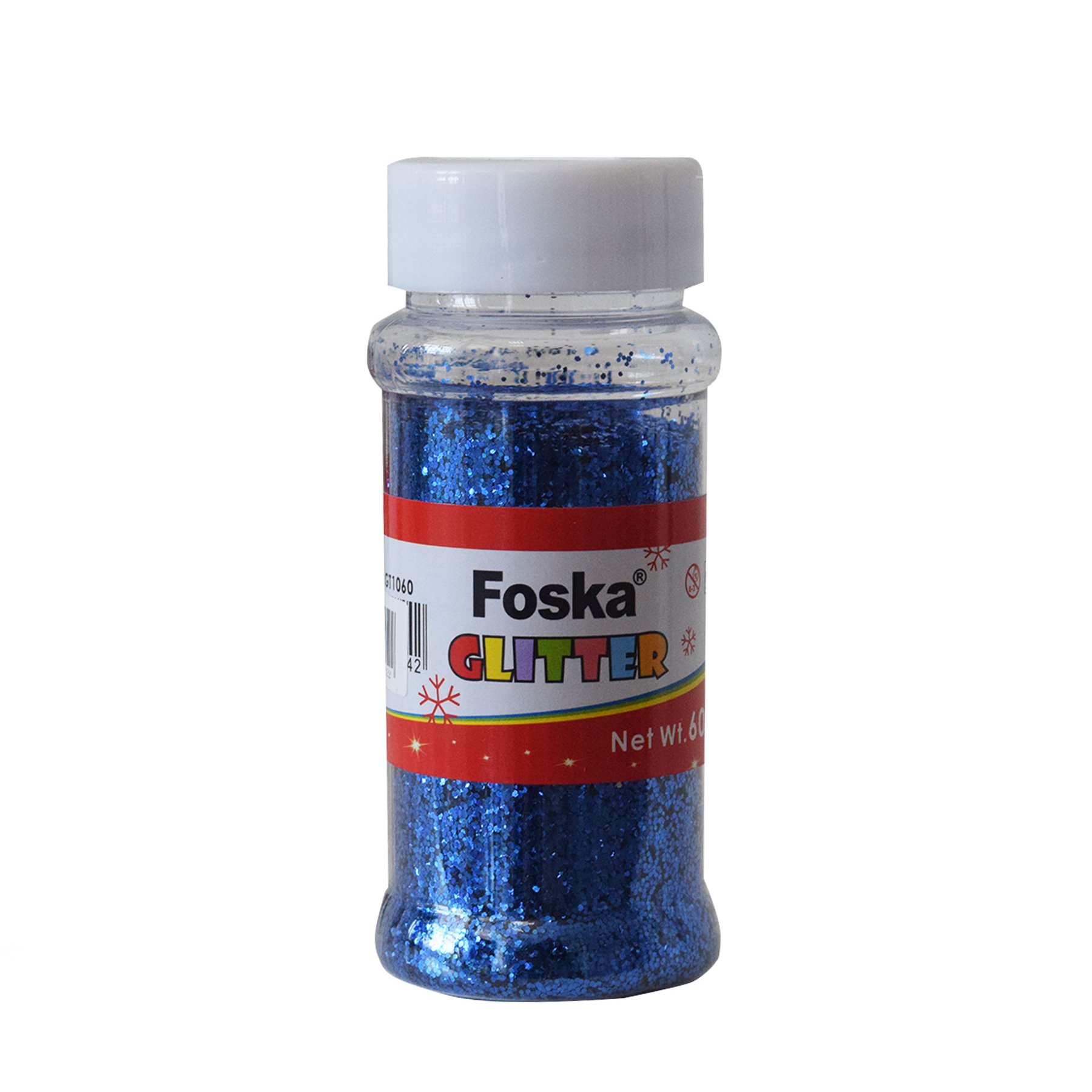 Foska Glitter, 60 g, blue