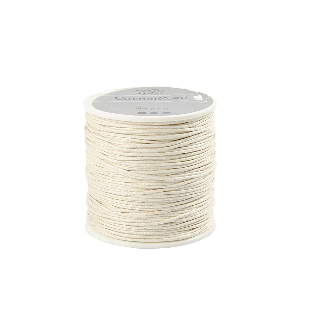 Creativ Company Cord, cotton, 40 m, white