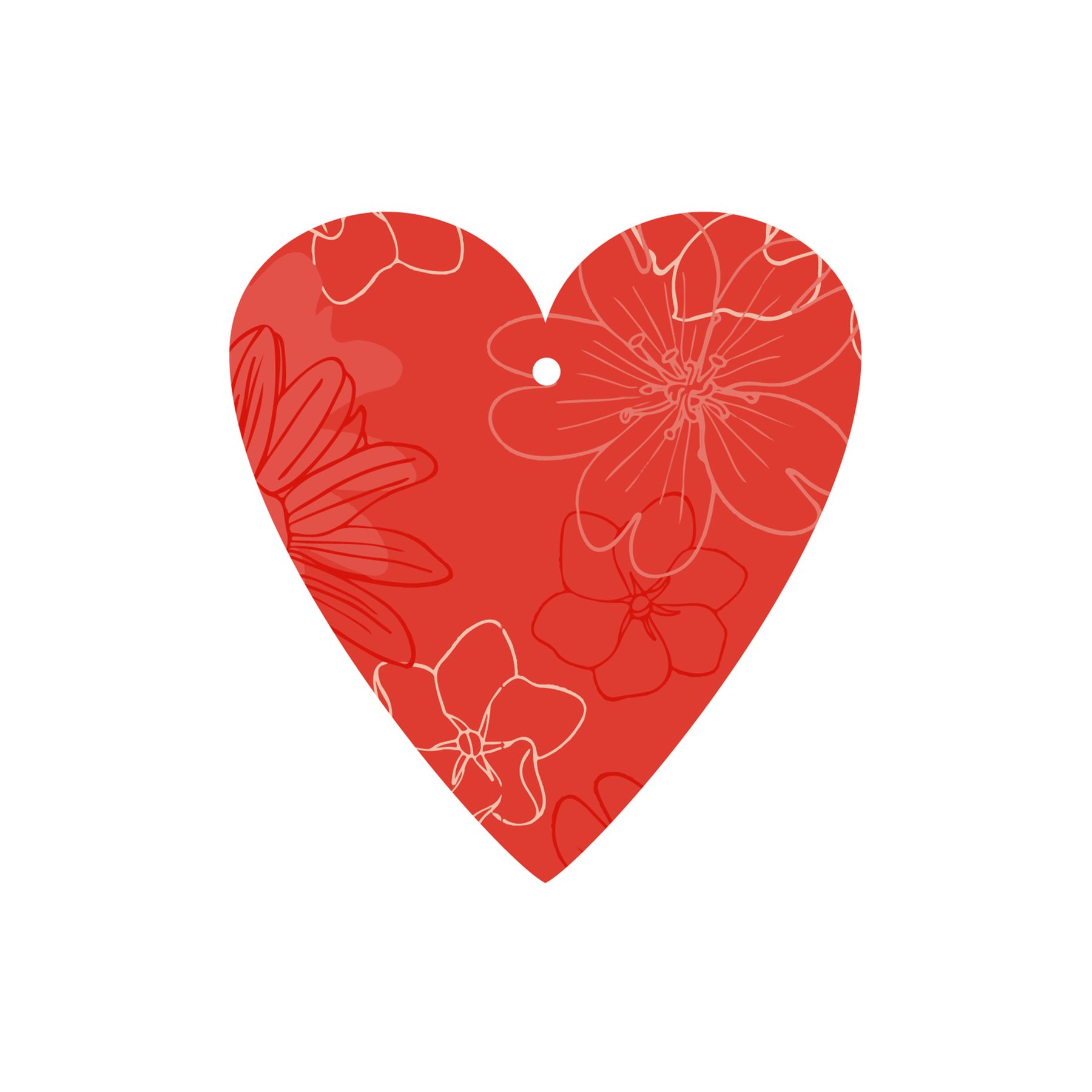 Gespaensterwald Gift tag Heart