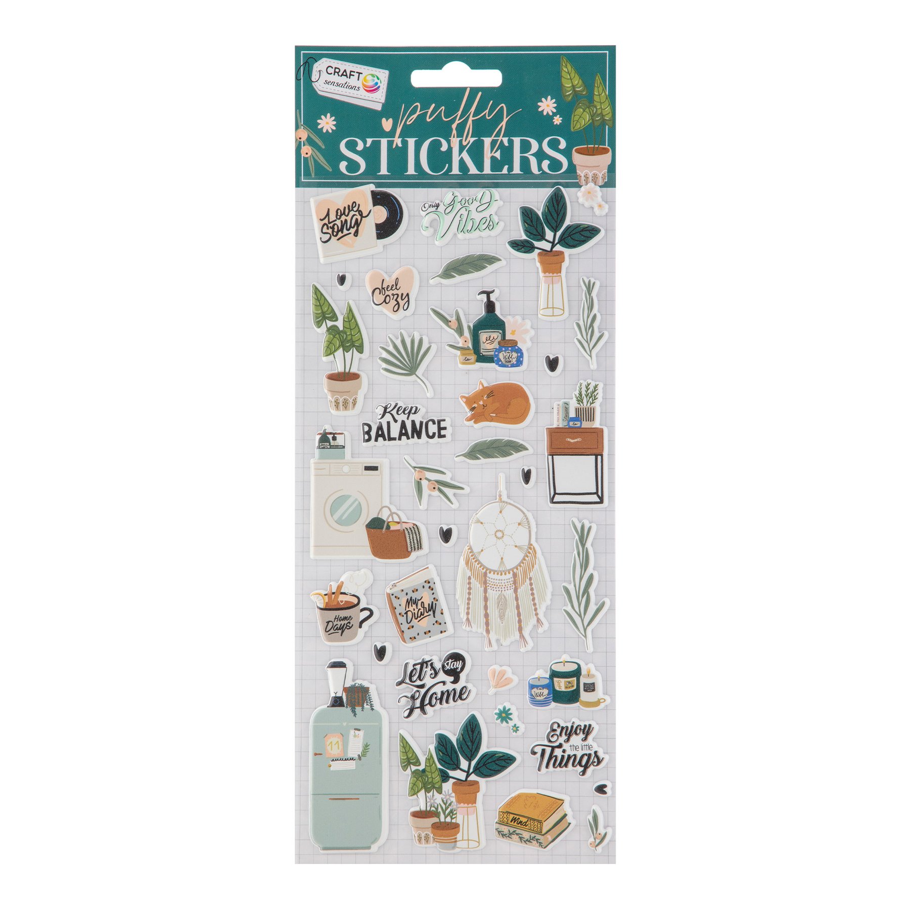 Craft ID Stickers, green