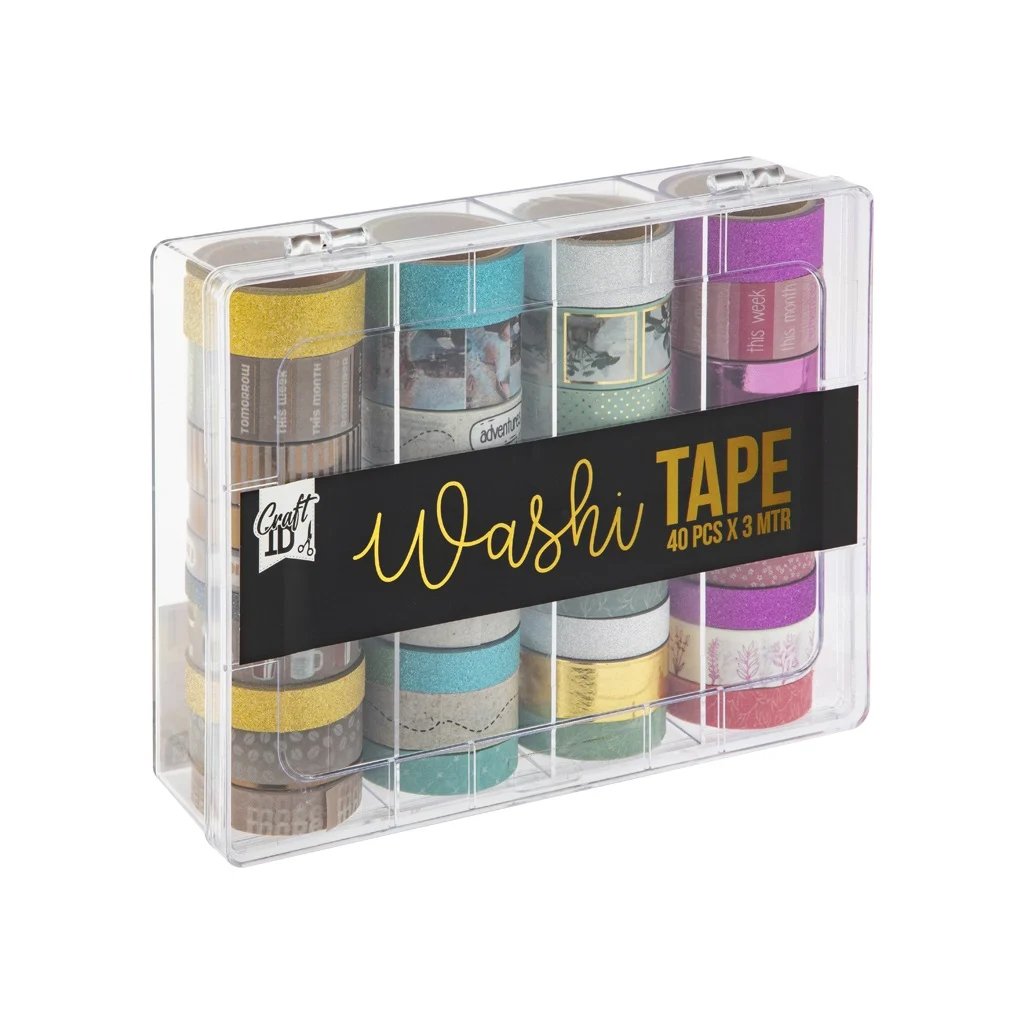 Craft ID Decorative Tape, 3 m, in box, 40 pcs
