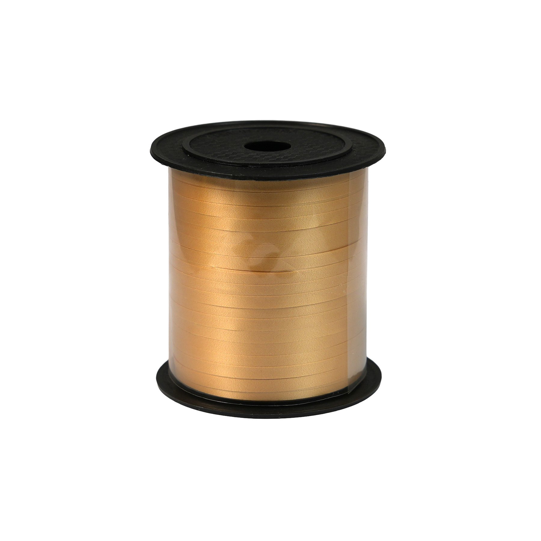 Curling ribbon, gloss, 0.5 cm ? 200 m, gold