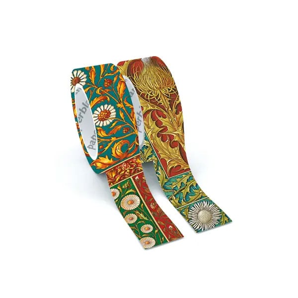 Paperblanks Decorative Tape Viennese Fruit/Wild Thistle, 10 m, 2 pcs