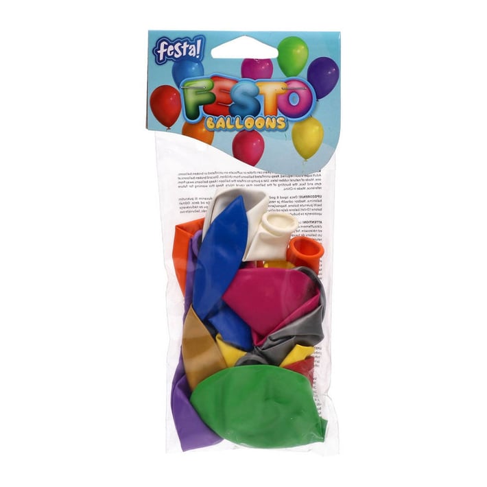 Балони Festa, асорти, 10 броя