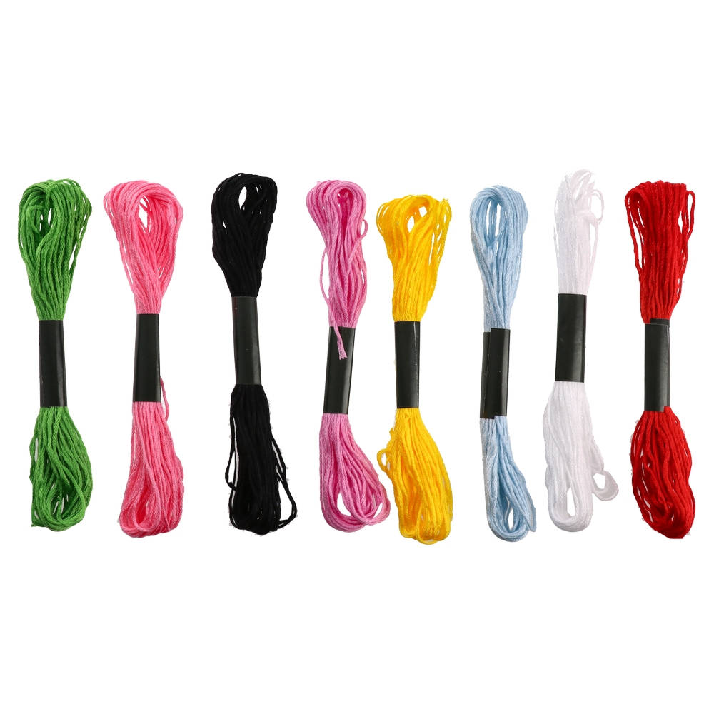 Въже за декорация Junior, конопено, 8 m, асорти, 1 брой