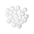 JUNIOR POMPONS FOR DECORATION 20 MM 20 PIECES WHITE