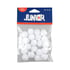 JUNIOR POMPONS FOR DECORATION 20 MM 20 PIECES WHITE