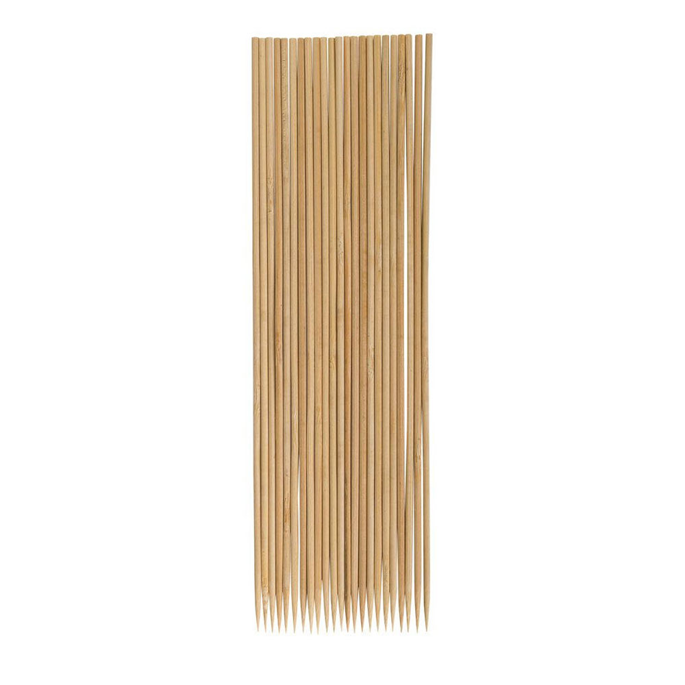 JUNIOR STICKS WOODEN WITH SHARPE TIP 250 MM 25 PIECES