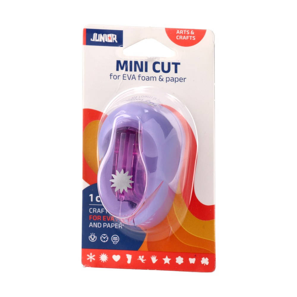 Junior Paper Punch, sun, EVA foam, 1 cm