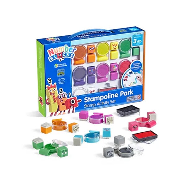 Learning Resources Stamp set Stampoline Park, 32 pcs
